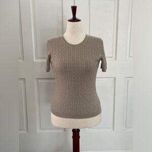 Brooks Brothers Beige Knit Sweater